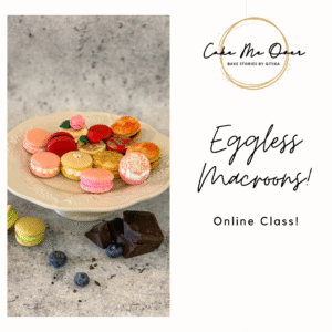 Eggless Macarons