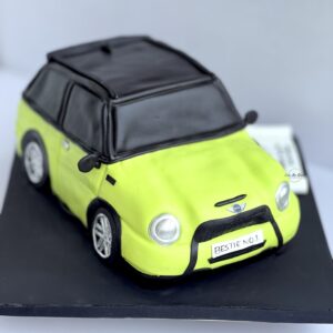 Mini cooper cake