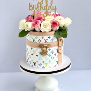 Luxe bouquet cake