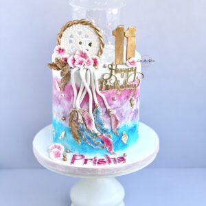 Dreamcatcher cake