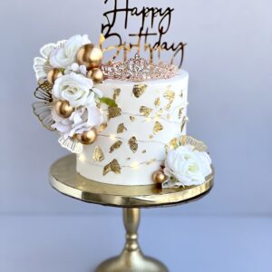 Golden light cake