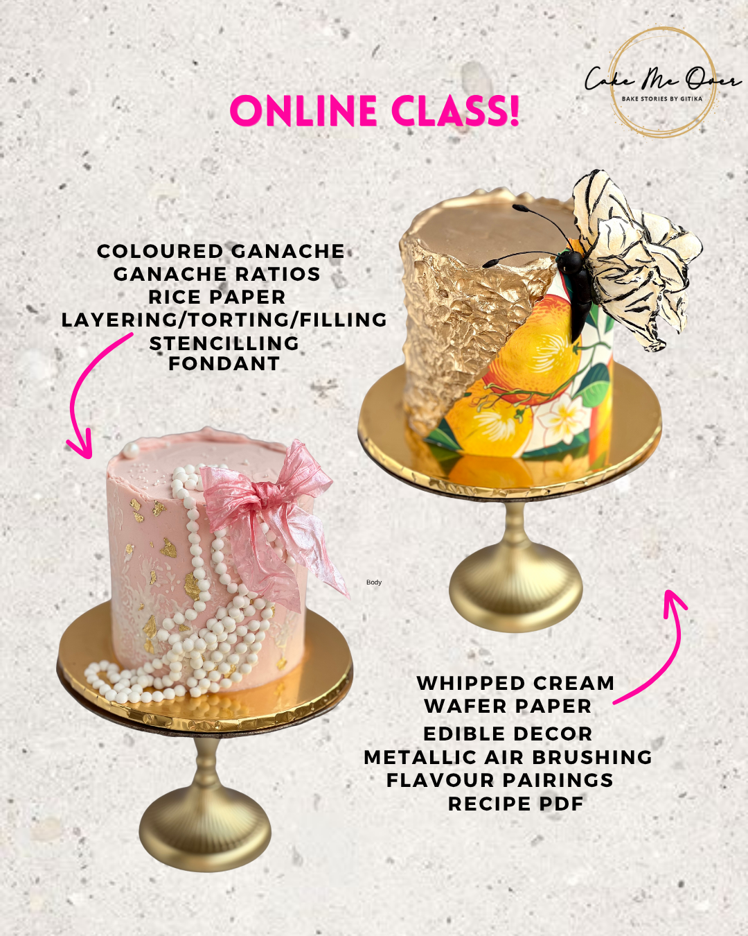 Trendy cakes made easy