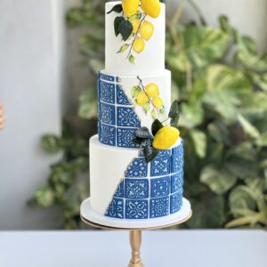 Amalfi themed cake